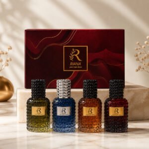 RIANA Luxury Perfume Gift Set 4 x 30ml for Every Occasion Long Lasting Eau de Parfum
