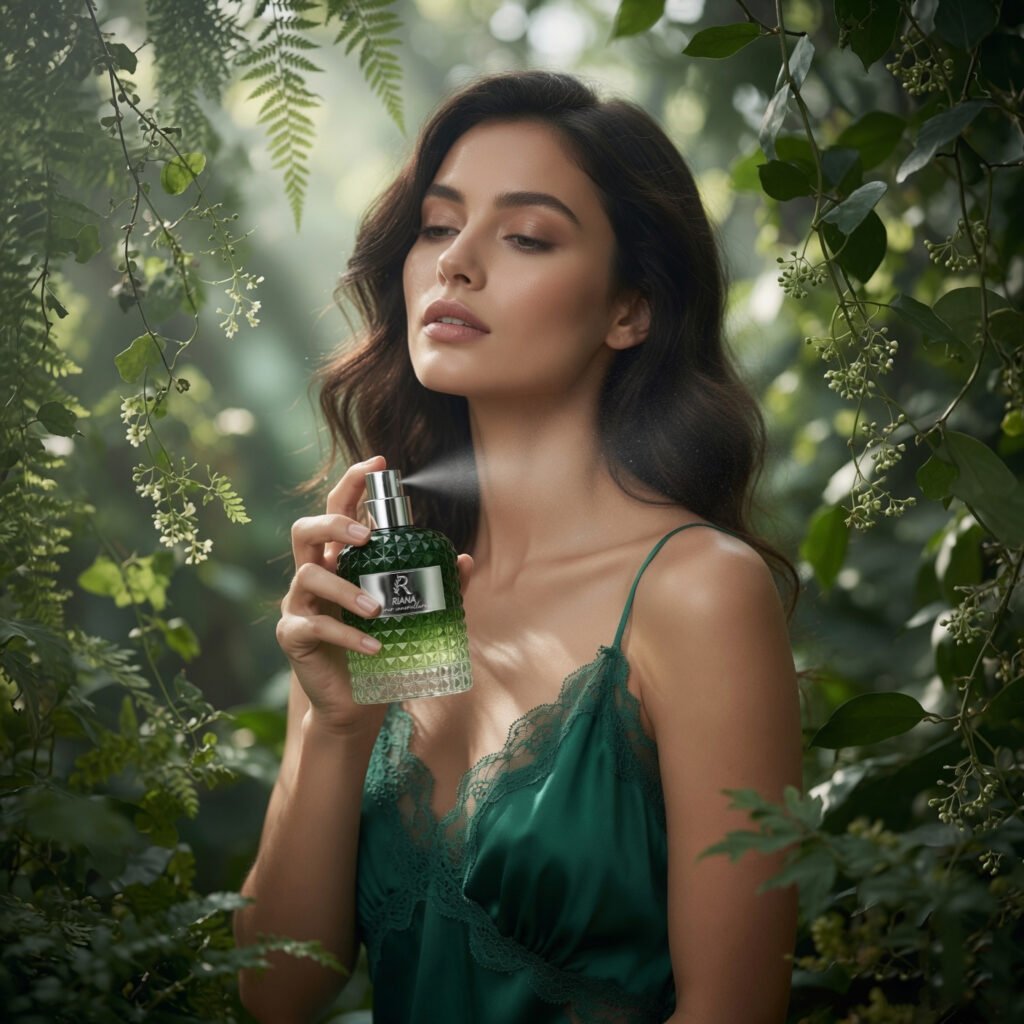 RIANA Whispering Leaves Eau de Parfum | Fresh Citrus & Oolong Tea Perfume for Men & Women