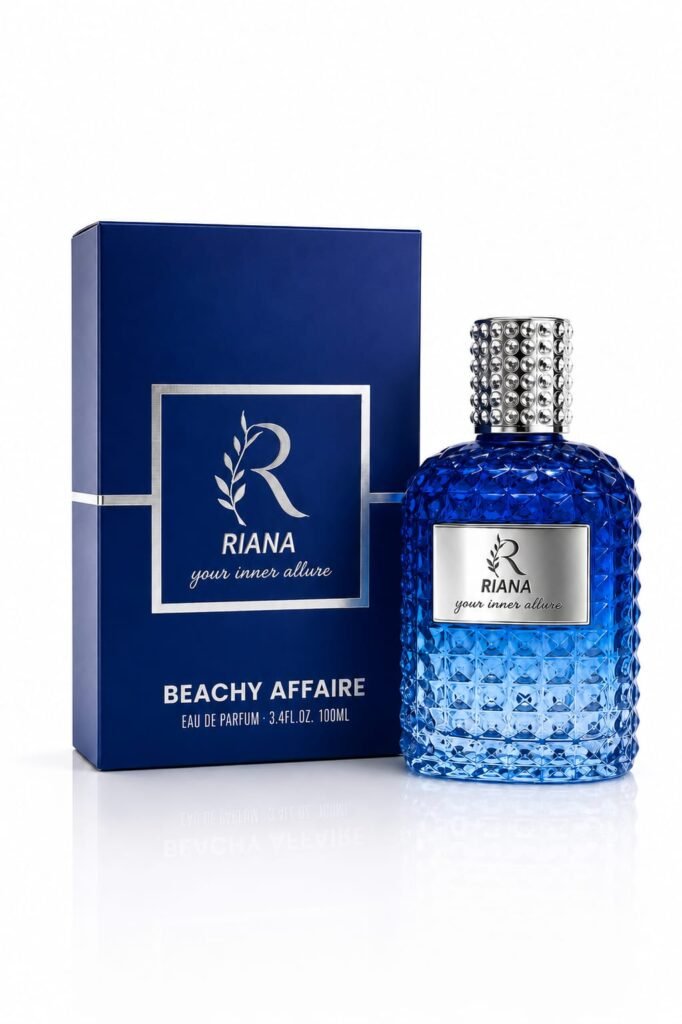 RIANA Beachy Affaire Perfume for Men & Women Fresh Citrus Aquatic Long Lasting Eau de Parfum