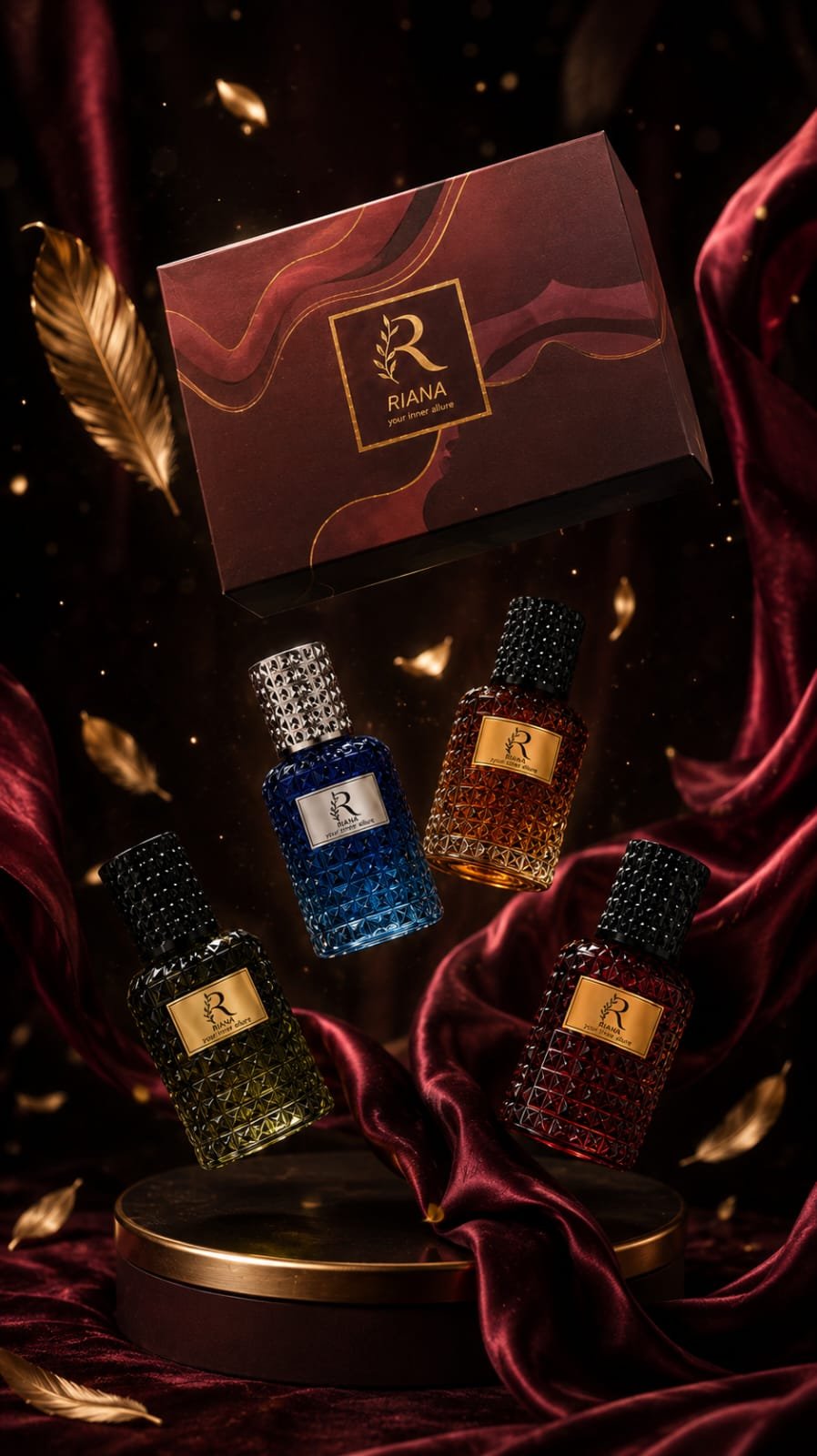 Luxury Perfume Gift Set 4 x 30ml for Every Occasion Long ...